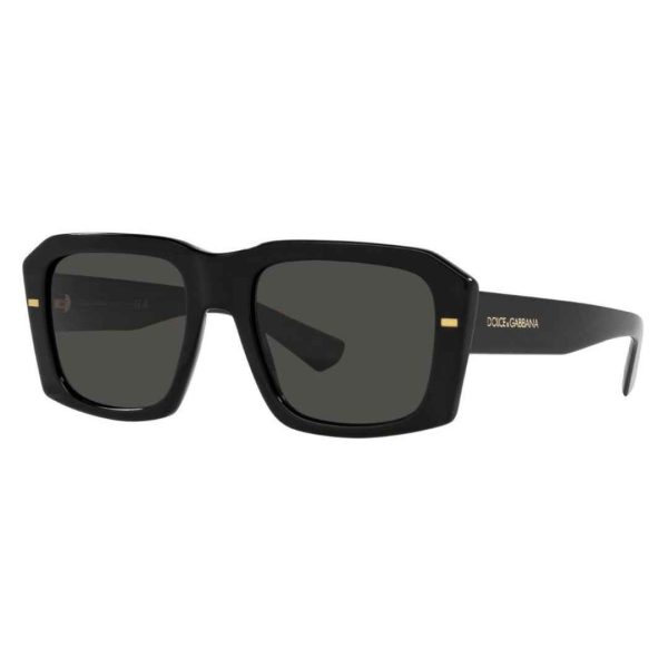 DOLCE&GABBANA DG 4430 501/87 Men Sunglass Black - Image 2