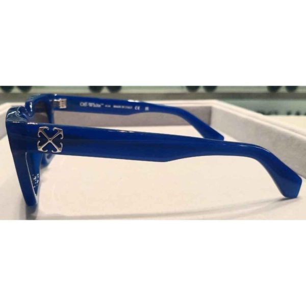 OFF-WHITE OERI 111 4507 Unisex Sunglass Blue - Image 3