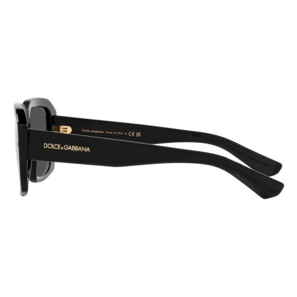 DOLCE&GABBANA DG 4430 501/87 Men Sunglass Black - Image 3