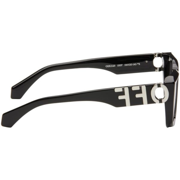 OFF-WHITE OERI 125 1007 Men Sunglass Black - Image 3