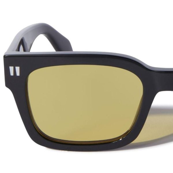 OFF-WHITE OERI 108 1018 Unisex Sunglass Black - Image 3