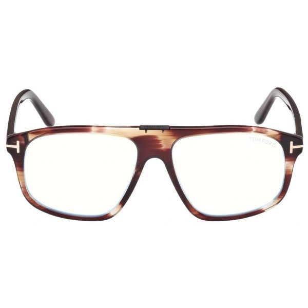 TOM FORD TF 5901-B 050 Men Optical BROWN