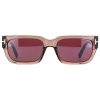 TOM FORD TF1075 45U Women Sunglass Grey Crystal
