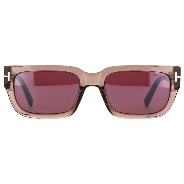 TOM FORD TF1075 45U Women Sunglass Grey Crystal