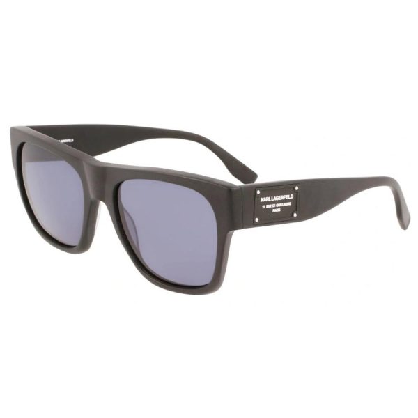 Karl Lagerfeld KL-6074S 002 UNISEX Sunglass BLACK - Image 2