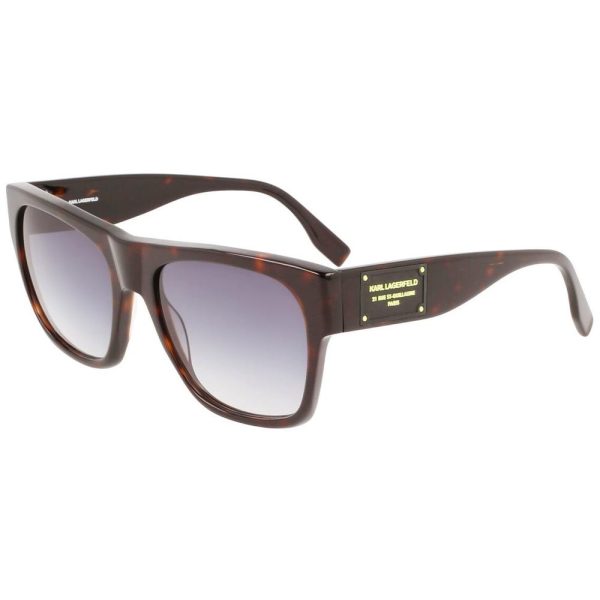 Karl Lagerfeld KL-6074S 242 Unisex Sunglass Dark tortoise - Image 2