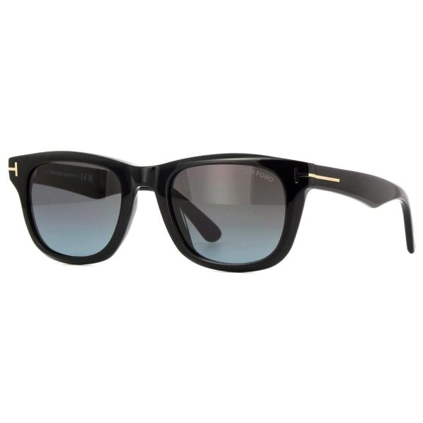 TOM FORD TF1076 01B Men Sunglass Black - Image 2