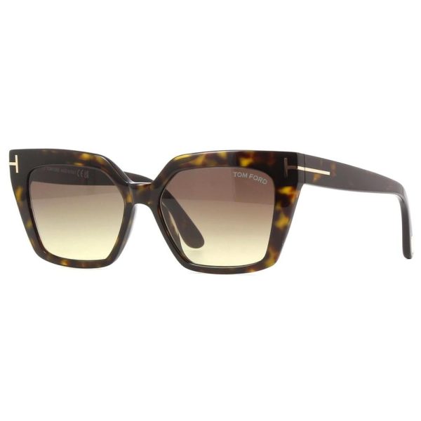 TOM FORD TF1030 52F Women Sunglass Havana - Image 2