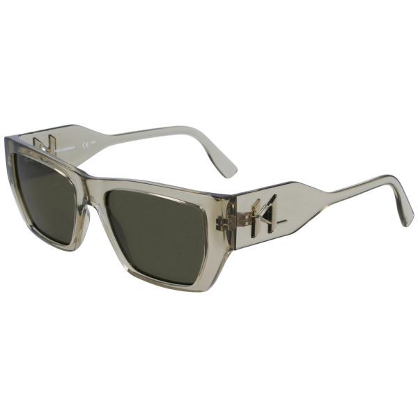 Karl Lagerfeld KL-6123S 275 Unisex Sunglass LIGHT KHAKI - Image 2