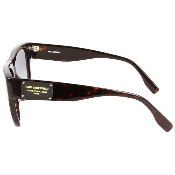 Karl Lagerfeld KL-6074S 242 Unisex Sunglass Dark tortoise - Image 3