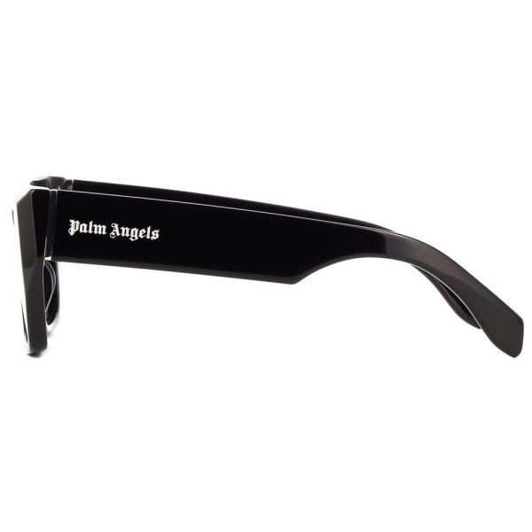 PALM ANGELS PERI052 1007 Unisex Sunglass Black - Image 3
