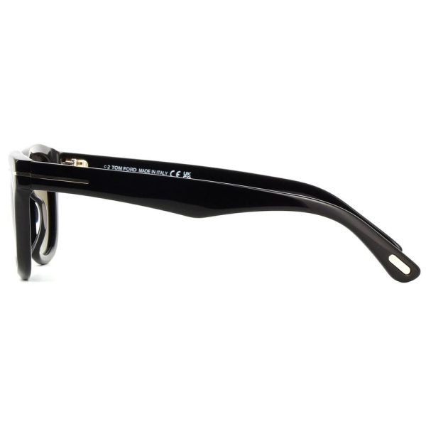 TOM FORD TF1076 01B Men Sunglass Black - Image 3
