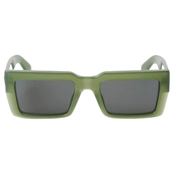 OFF-WHITE OERI 114 5707 Unisex Sunglass Green