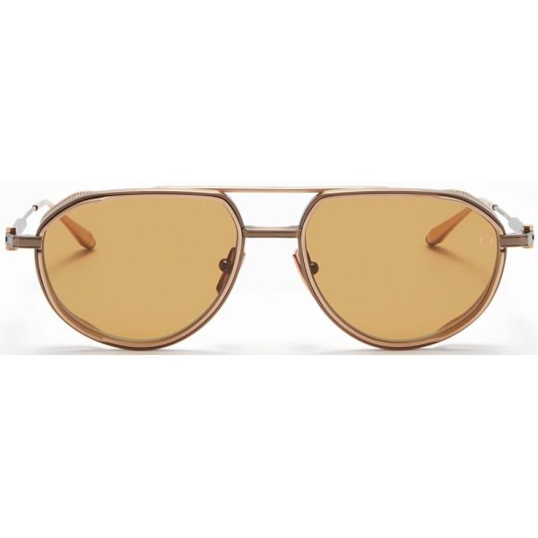 AKONI AKS 511B 54 Unisex Sunglass GOLD