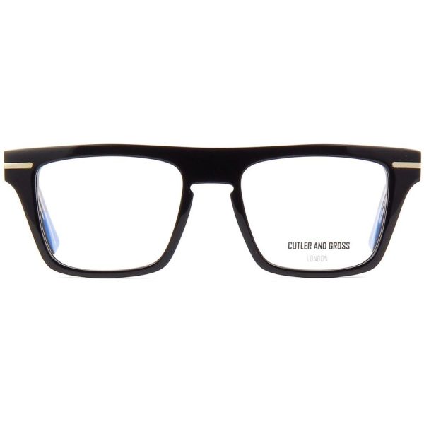Cutler and Gross C&G M 1357 C04 Men Optical Glasses Black