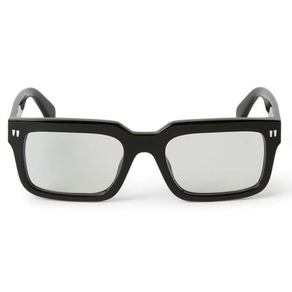OFF-WHITE OERI 130 1018 C/O Unisex Optical with Clip-On Sunglass BLACK