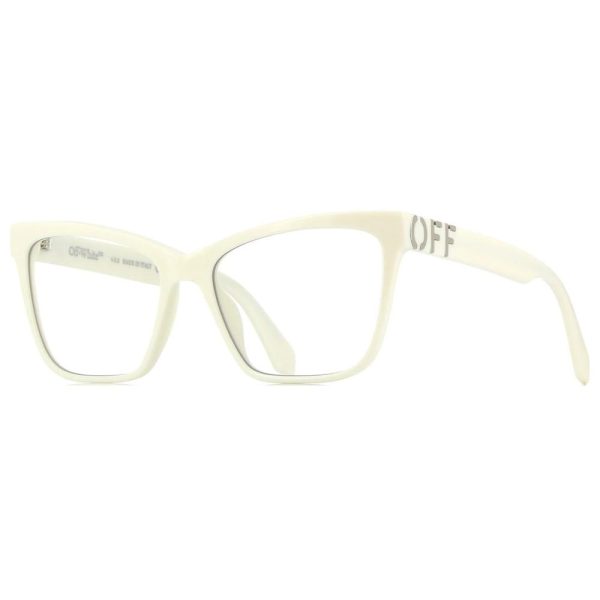 OFF-WHITE OERJ 067 0100 Women Optical Glasses Ivory White - Image 2