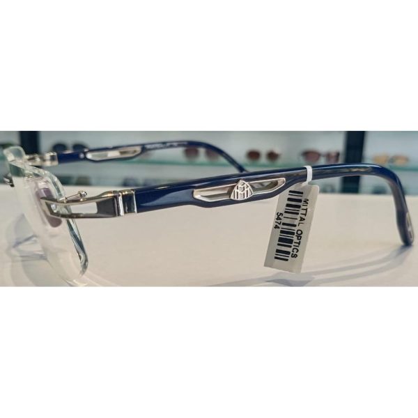 MAYBACH THE ULTIMATE II-PA/AAS/Z25 Men Optical Frame Silver - Image 2