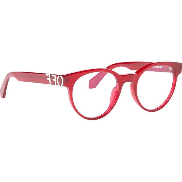 OFF-WHITE OERJ 068 2800 Unisex Optical Glasses Red - Image 2