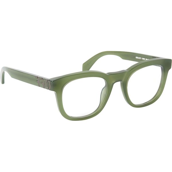 OFF-WHITE OERJ 071 5900 Unisex Optical Glasses Olive Green - Image 2