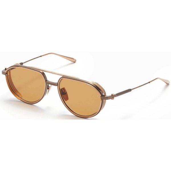 AKONI AKS 511B 54 Unisex Sunglass GOLD - Image 2
