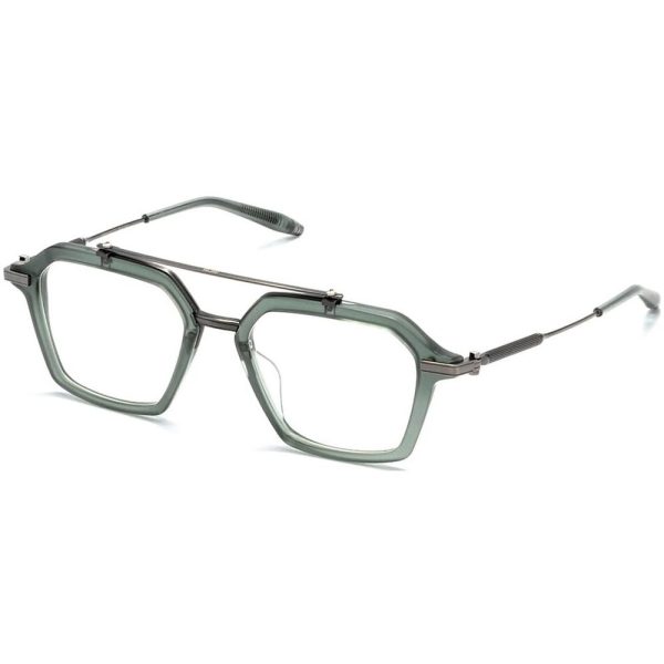 AKONI AKX-413C 51 Unisex Optical Glasses Crystal Blue - Image 2