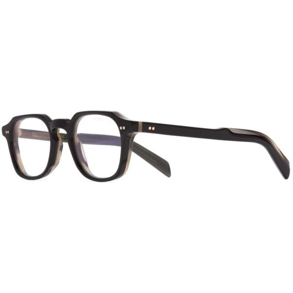 Cutler and Gross C&G OP CR03 01 Unisex Optical Glasses Black and Horn - Image 2