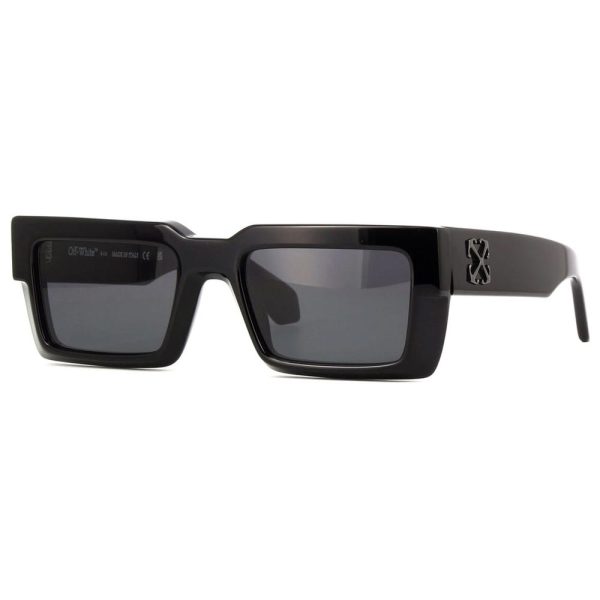 OFF-WHITE OERI 114 1007 Unisex Sunglass Black - Image 2