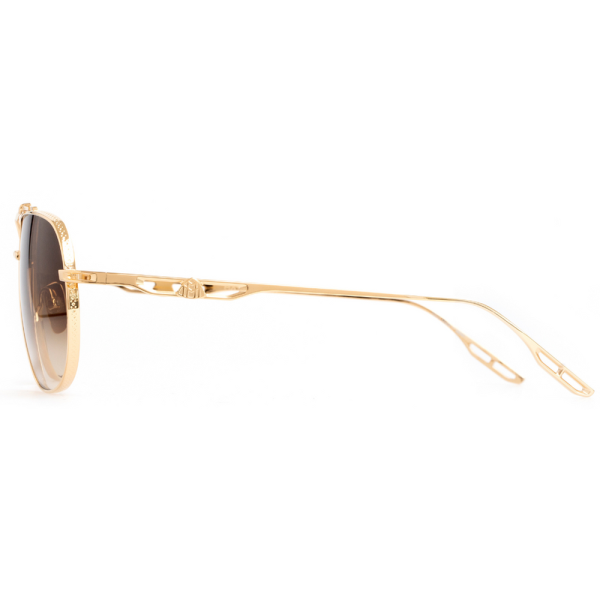 MAYBACH THE COMMANDER I-MG/Z62 Unisex Sunglass Gold - Image 3