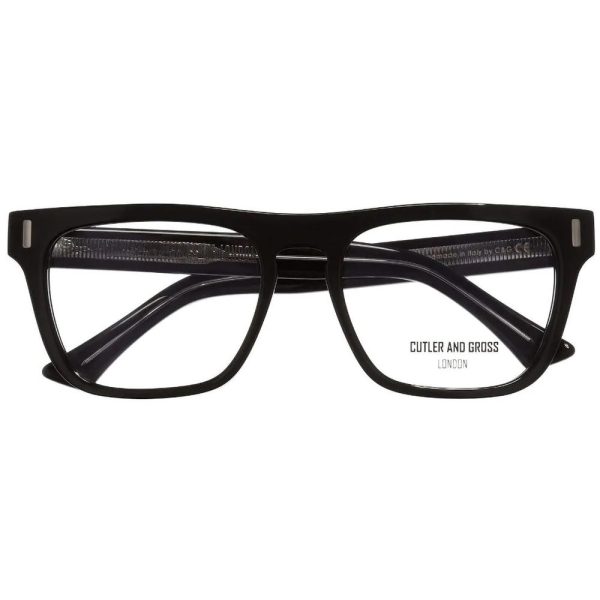 Cutler and Gross C&G M 1320 C01 Men Optical Glasses Black - Image 3