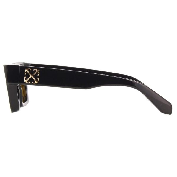 OFF-WHITE OERI 126-M 1018 Unisex Sunglass Black - Image 3
