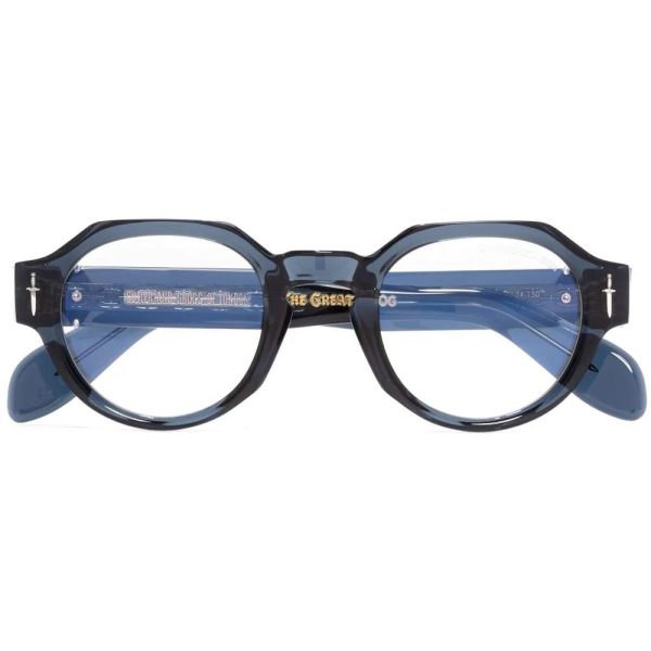 Cutler and Gross C&G OP 006 03 Unisex Optical Glasses Blue - Image 3