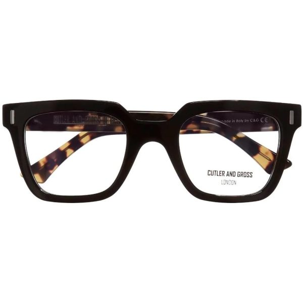 Cutler and Gross C&G OP 1305 06 Unisex Optical Glasses Black - Image 3