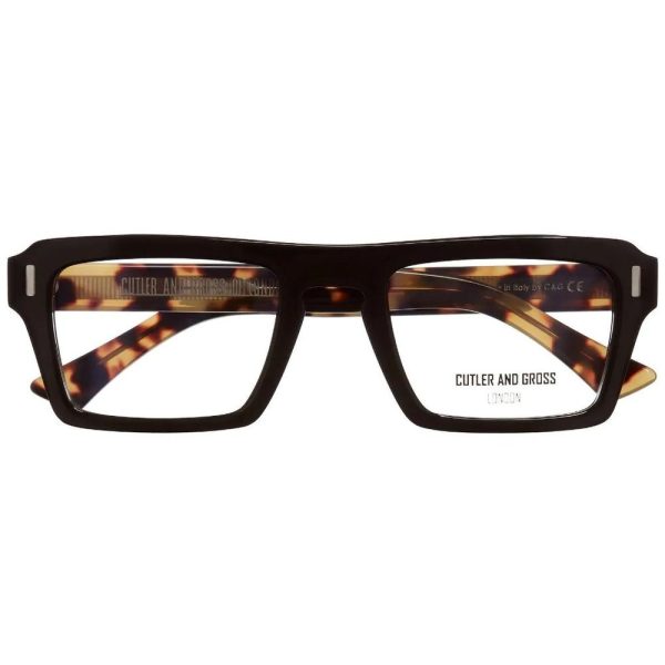 Cutler and Gross C&G OP 1318 03 Unisex Optical Glasses Black - Image 3