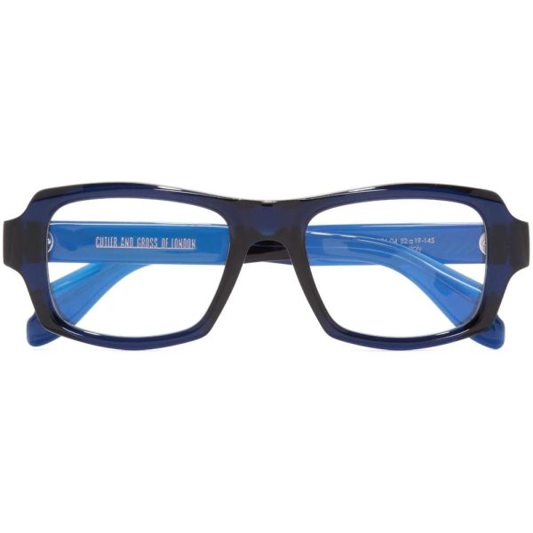 Cutler and Gross C&G OP 9894 04 Unisex Optical Glasses Navy Blue - Image 3