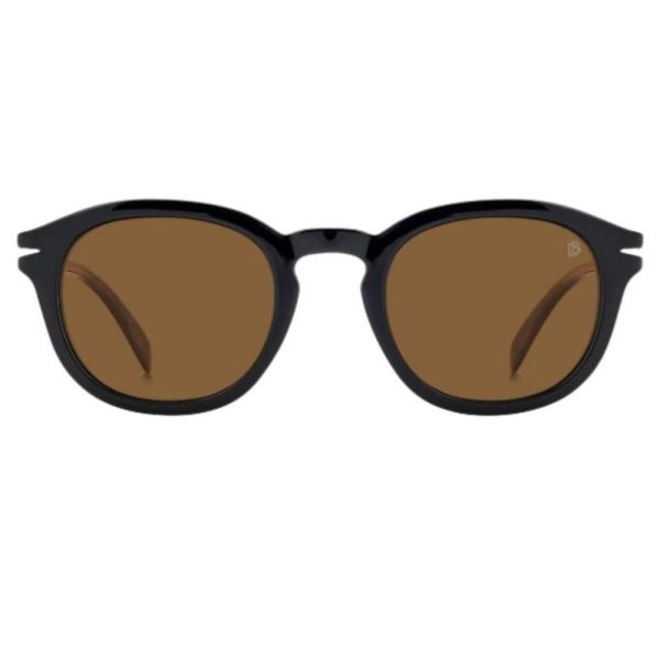 DAVID BECKHAM DB 1080/CS 05K99 Men Optical with Clip-On Sunglass Black