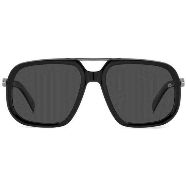 DAVID BECKHAM DB 7101/S ANSM9 Men Sunglasses Black