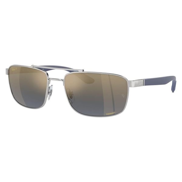 RAYBAN RB 3737CH 003/J0 Unisex Sunglass Silver - Image 2