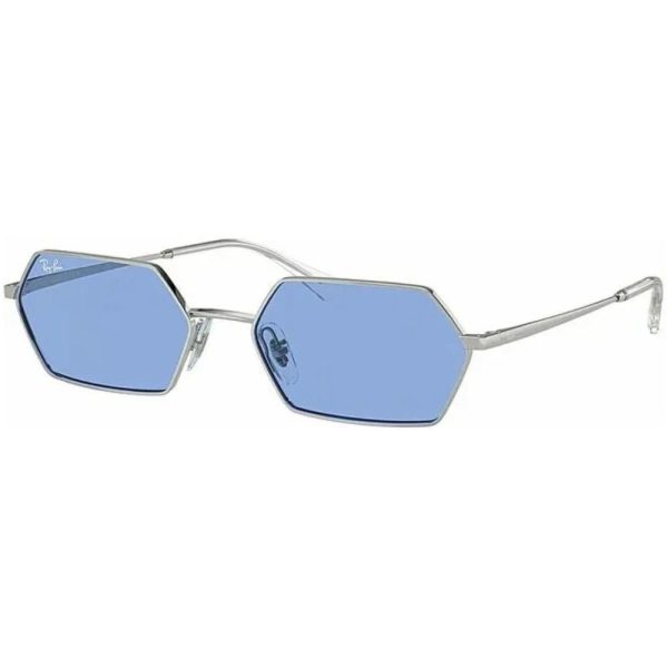 RAYBAN RB 3728 YEVI 003/80 Unisex Sunglass Silver - Image 2