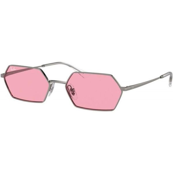 RAYBAN RB 3728 YEVI 004/84 Unisex Sunglass Gunmetal - Image 2
