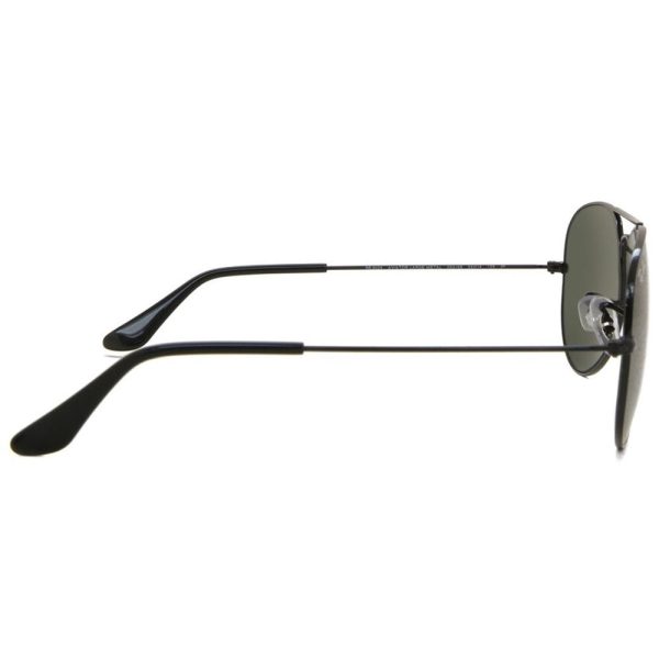 RAYBAN RB 3025 002/58 Unisex Sunglass Black - Image 3