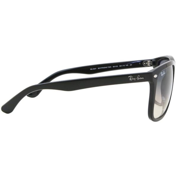 RAYBAN RB 4547 601/32 Unisex Sunglass Black - Image 3
