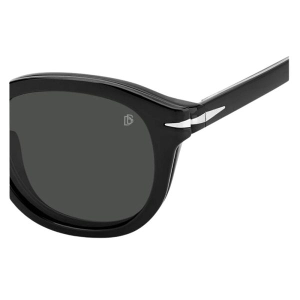 DAVID BECKHAM DB 1080/CS 80799 Men Optical with Clip-On Sunglass Black - Image 3