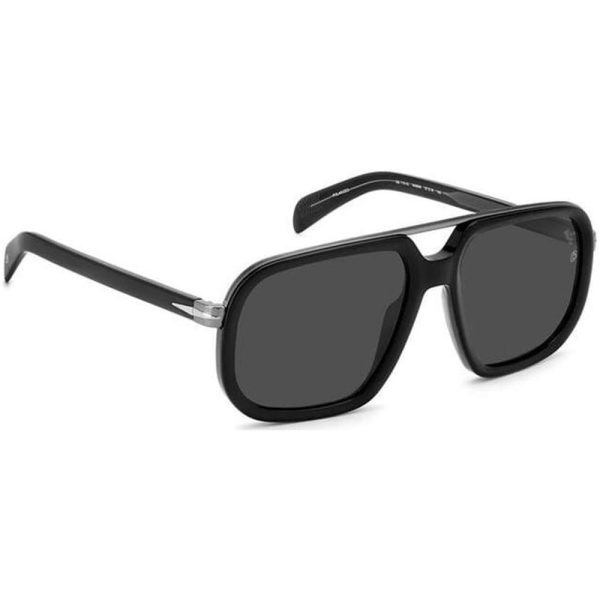 DAVID BECKHAM DB 7101/S ANSM9 Men Sunglasses Black - Image 3