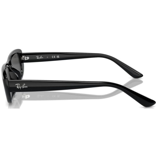 RAYBAN RB 4436D 6677/87 Unisex Sunglass Black - Image 3