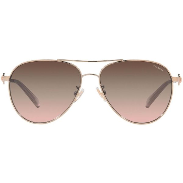COACH HC 7128 9331U8 Women Sunglasss Gold
