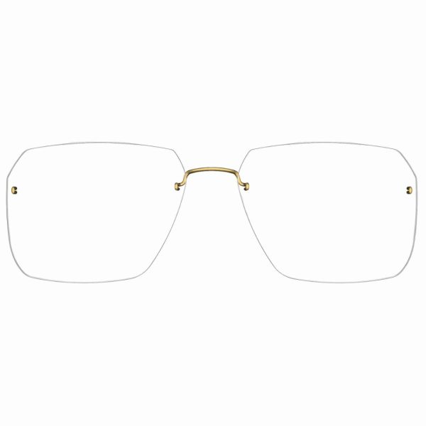 LINDBERG LB 2515 58 Unisex Optical Frame Gold