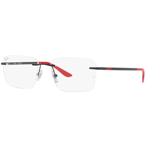 RAYBAN RB 6506I 2509 Men Optical Glasses Black - Image 2