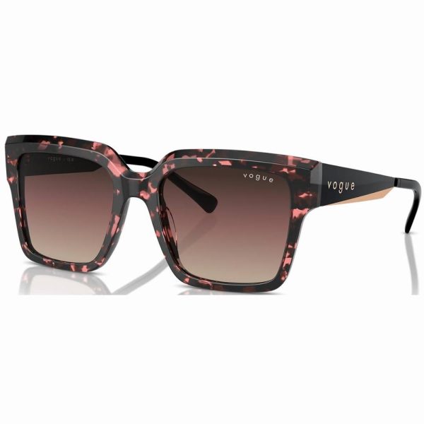 VOGUE VO 5553-S 3148E2 Women Sunglasss Red Tortoise - Image 2