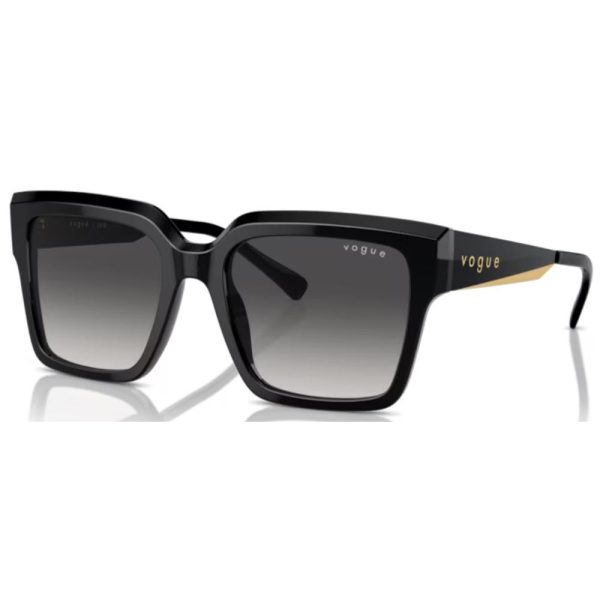 VOGUE VO 5553-S W44/8G Women Sunglasss Black - Image 2